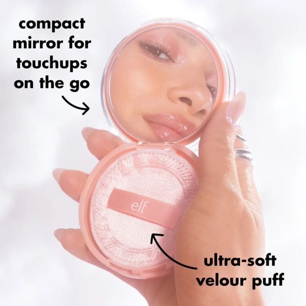 e.l.f Halo Glow Powder Filter Light‎ Warm Pressed Finishing Powder Soft Glow NIB